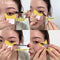 Soft Silicone Eyeliner Stencils Eye Makeup Template Shaping Tool Portable Mascara Baffle Eyeliner Eyeshadow Lazy Makeup Supplies