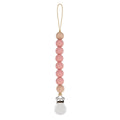 Pacifier Clips Chain Silicone Beads BPA Free DIY Dummy Clip Holder Soother Chains Baby Teething Toys Chew Gifts