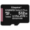 Kingston Memory Card 128GB 32GB SDCS2 TF 64GB 256GB SDCS2 Micro SD Card 100MB/S Reading Speed Class 10 Flash Card SD