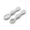 Baby Meal Spoon Set Food Grade Silicone Sticky Spoon Children Sticky Spoon Soup Spoon Fruit Color Silicone Training Spoon