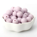 12mm 20pcs Silicone Baby Beads Round Teether Teething Beads DIY Pacifier Chain Necklace Pendant Toys BPA Free Baby Accessories