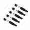 12V 3A 5.5mm 2.1mm Plug Socket DC Connectors DC Power Socket Male Female Jack Screw Nut Panel Mount DC Power Adapter Connector