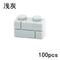 Thick Wall Figures Bricks Compatible 98283 15533 DIY 1x2 1x3 1x4 1+2 Dots Building Blocks Educational House Contruction Toys
