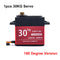 Waterproof 20KG 25KG 30kg 35kg 40KG 60KG Servos 180 270 360 Degree Large Torque Digital Servo Metal Gears 25T Arm For RC Car