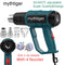 Heat Gun 2000W Professional Hot Air Gun with 2 Temperature Modes Hands-Free Stand Built-in Ideal for Stripping Paints Soldering