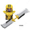 LG1002 Disney Building Blocks Luminous With Motorcycle Plastic mini action toy Figures Children Toys birthday gifts