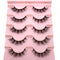 2022 New 5 pairs natural false eyelashes fake lashes long makeup 3d mink lashes eyelash extension mink eyelashes short eyelashes