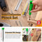 Solid Carpenter Pencil with Refill Built-in Sharpener Mechanical Woodworking Construction Pencil Line Drawing Marker Supplies