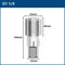 XCAN HSS Pipe Tap 1/8 1/4 3/8 1/2 3/4 1&#39;&#39; Metal Screw Thread Tap Threading Tools Hand Tools