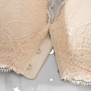 2PCS Sexy Front Closure Bralette Lace Plus Size Bra Push Up Underwear Crop Top M-5XL Seamless Brassiere Female Lingerie