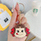 Kawaii Sanriod Accessories Kitty kuromi My Melody Cartoon Silicone Case Backpack Pendant Keychain Anime Toys for Girls Gifts