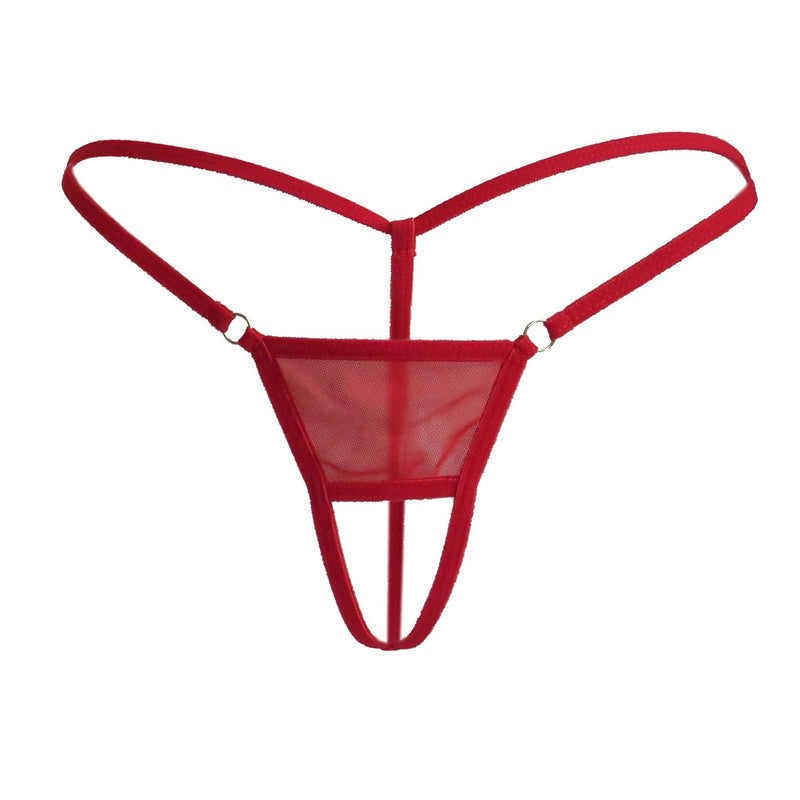 Thin  Popular Color Block Sexy G-string Female Women Thong Skinny   for Daily Wear