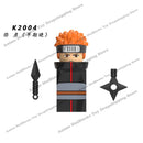 Naruto Sasuke Sakura Kakashi Obito Jiraiya Tsunade anime dolls Mini Action toy Figures cartoon Assemble blocks kid Birthday gift