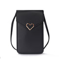 2022 Bag For Women Touch Screen Cell Phone Purse Smartphone Wallet Shoulder Strap Handbag PU Leather Casual Solid Crossbody Bags