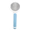 Self Cleaning Slicker Brush for Dog and Cat Removes Undercoat Tangled Hair Massages Particle Pet Comb Improves Circulation
