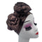 Shinning Multi-layer Bowknot Turban Cap for Woman Fashion African Headtie Nigeria Wedding Turbans Hat Muslim Headwrap Bonnet