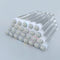 50pcs Reusable Eyelash Brush Tube Eye Lash Brush Eyebrow Brush Resin Drill Replaceable Mascara Wand Brushes Dust-proof