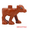 Big Building Block Accessories Chicken Duck Dog Cat Bird Cattle Sheep Zebra Rhinoceros Insect Zoo Series DIY Duploes Toy Gift