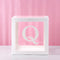 Baby Shower Box Custom Alphabet Name Transparent Balloon Box Birthday Party Decoration Kids DIY Wedding Baby Shower Suppiles