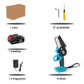 4 Inch/6 Inch Mini Electric Saw Chainsaw Fruit Tree Woodworking Garden Tools Hand Held Wood Cutters  For Makiita 18V Battery