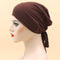 Modal New Soft Under Cap Inner Hijab Cap Stretchy Muslim Women Bandage Underscarf Bonnet Islamic Turban Headband Adjustable