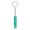Multi-function Portable Mini LED Flashlight Keychain Aluminum UV Light Currency Detector Lamp Key Chains Torch with Battery