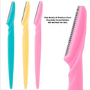 3Pcs Eyebrow Trimmer Eyebrow Razor Shaver Blade Eye Brow Shaper Face Razor Facial Hair Remover For Women Makeup Tools