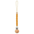 Pacifier Clips Chain Silicone Beads BPA Free DIY Dummy Clip Holder Soother Chains Baby Teething Toys Chew Gifts