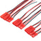 20pcs 100mm 150mm 200mm JST Male Female Connector Plug For RC Lipo Battery Car Boat Drone Airplane ( 10 pair )