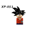 KT1007 KT1009 KT1011 KT1020 KF6142 Dragon Ball Z Goku Vegeta Trunks Kuririn Mini Action toy Figures Kids Assemble dolls Gifts