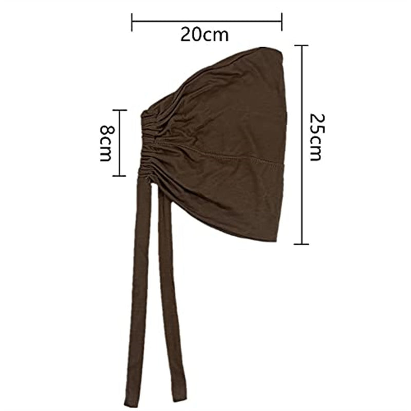 Modal New Soft Under Cap Inner Hijab Cap Stretchy Muslim Women Bandage Underscarf Bonnet Islamic Turban Headband Adjustable