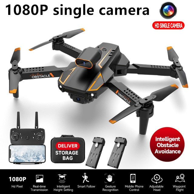 S91 4K Drone Professional Obstacle Avoidance Dual Camera Foldable RC Quadcopter Dron FPV 5G WIFI Remote Control Helicopter Toy