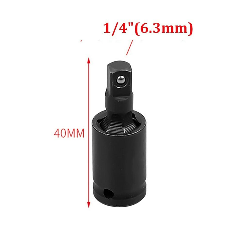 360 Degree Swivel Knuckle Joint Air Impact Wobble Socket Adapter Hand Tool 1/2  3/8 1/4