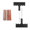 Car Tire Repair Tools Kit with Rubber Strips Tubeless Tyre Puncture Studding Plug Set for Truck Motorcycle Car Accessories
