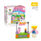 Mini Transportation tank plane Car Educational Assembled Models Building Blocks Compatible small Bricks toys for children