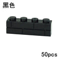 Thick Wall Figures Bricks Compatible 98283 15533 DIY 1x2 1x3 1x4 1+2 Dots Building Blocks Educational House Contruction Toys