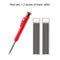 Solid Carpenter Pencil Set Built-in Sharpener with 6 Refill Leads Mechanical Pencil Marking Tool Kit for Woodworking Architect