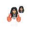 Naruto Sasuke Kakashi Akatsuki bricks Building Blocks Anime cartoon Mini Action Figures Heads Assembly Toys kids Christma Gifts