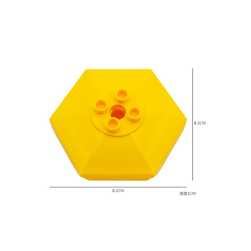 Big Building Blocks Compatible Slide Swing Seesaw Park Playground Series Large Bricks Children Educational Creative Toy Kid Gift