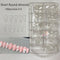 Gel Nails Extension System Full Cover Sculpted Clear Stiletto Coffin False Nail Tips 240pcs/bag