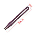 Titanium tweezer clamp pick up clip precise grip fish bone grab splinter hair removal Eyelash remover Eyebrow plier makeup tool