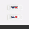 2pcs/pair Shoelace Buckle Metal Shoelaces AF1 Shoelaces Buckle Accessories Metal Lace Lock DIY Sneaker Kits Metal Lace Buckle