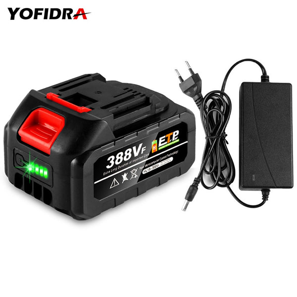 Rechargeable Lithium Ion Battery.for Makita interface.7500mAh Lithium Battery.15000mAh Lithium Battery.22500mAh Battery.EU Plug