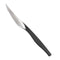 1Pcs 16cm Stainless Steel Cutting Knife Leather Craft Practical Cutting Carving Tool DIY Leather Tool Belt Storage Bag Black