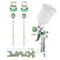 Nasedal HVLP Spray Gun 600ml Cup 1.4Mm 1.7Mm 2.0Mm Gravity Airbrush nozzle needle for Painting Car Furniture Wall