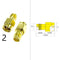 DexMRtiC SMA Male / Female RF Coax Adapter Connector Straight Right Angle T Type Splitter Goldplated NEW Wholesale