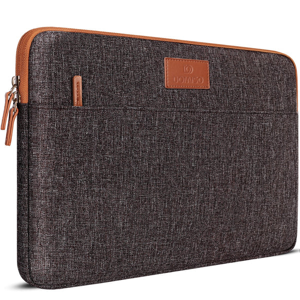 DOMISO 10 11 13 14 15.6 Inch Laptop Sleeve Canvas Case Tablet Bag Protect Computer Pouch Skin Cover for Lenovo / HP /Acer/ Apple