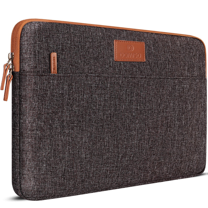 DOMISO 10 11 13 14 15.6 Inch Laptop Sleeve Canvas Case Tablet Bag Protect Computer Pouch Skin Cover for Lenovo / HP /Acer/ Apple