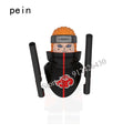 Naruto Sasuke Kakashi Akatsuki bricks Building Blocks Anime cartoon Mini Action Figures Heads Assembly Toys kids Christma Gifts