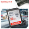 SanDisk Ultra Original SD card 8GB 16GB 32GB SDHC 64GB 128GB 256GB SDXC Class10 Memory Card C10 R80mb/s USH-1 Support for Camera